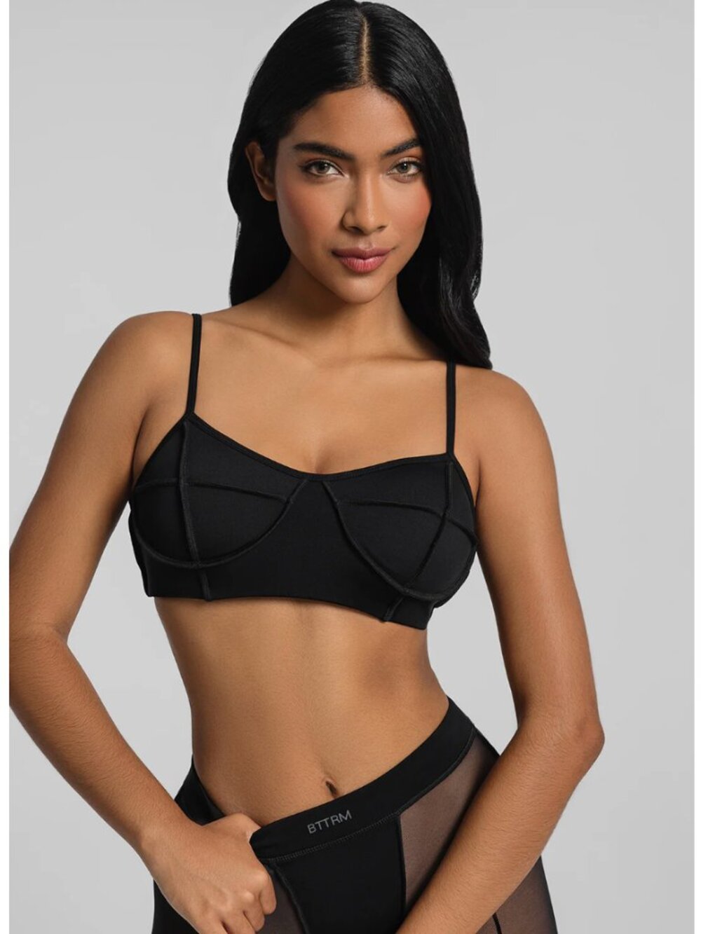 BetterMe Contour Stitch Bralette | Size: M | Black